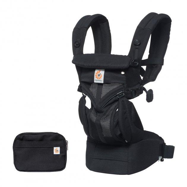 Рюкзак-переноска Ergobaby Omni 360 Baby Carrier All-In-One Cool Air Mesh з народження black