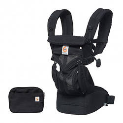 Рюкзак-переноска Ergobaby Omni 360 Baby Carrier All-In-One Cool Air Mesh з народження black