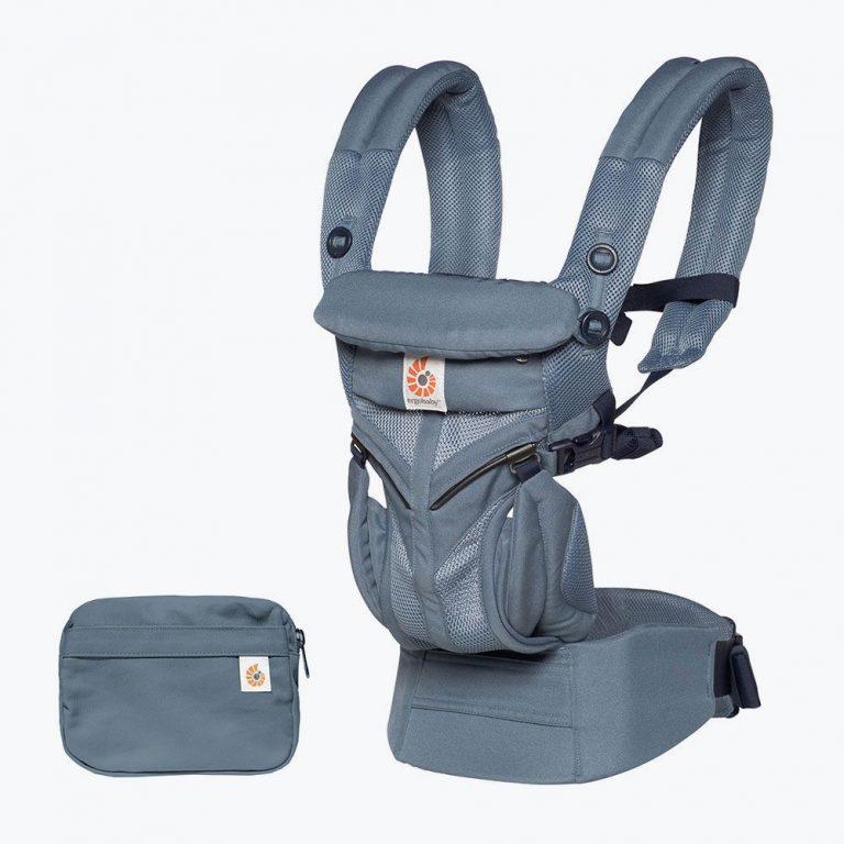 Рюкзак-переноска Ergobaby Omni 360 Baby Carrier All-In-One Cool Air Mesh з народження oxford blue