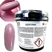 Гель-база для гелю та гель-лаку Силкар Silcare 10 в 1 Sparkling Pink 1 кг