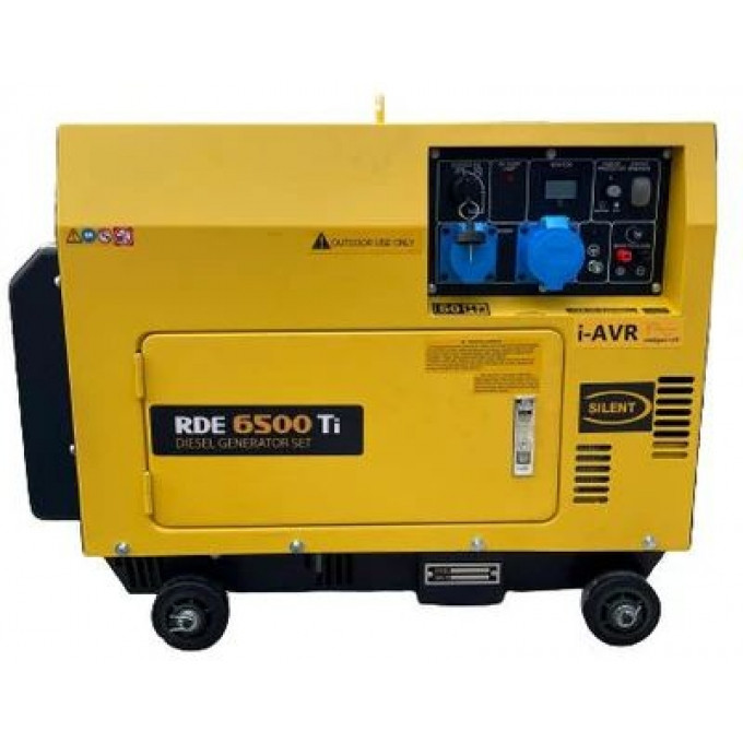 Дизельний генератор KIPOR KDE6500Ti (4,5 кВт, 220В) EHA
