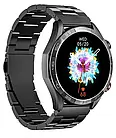 Смарт-годинник Haylou Solar 5 (LS20) Black (Silicone + Stainless steel strap), фото 3