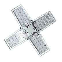 Портативний складаний кемпінговий акумуляторний ліхтар на сонячній батареї із зарядкою USB 72 LED UKC 2030/ 8063, фото 4