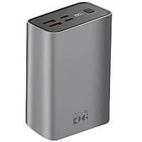 Павербанк KP KPG-312 Power Bank USB Type-C 30000 мА/год 22,5 Вт Сірий