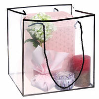 Плайм-пакет 250х220х220, чорні ручки