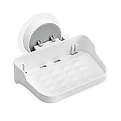 Мильниця MVM BP-4 клейка пластикова Біла (BP-4 WHITE)