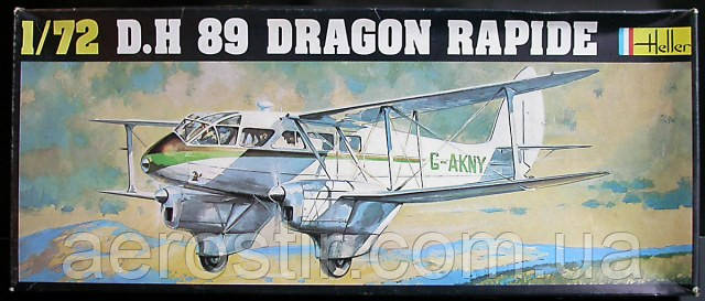 D.H 89 DRAGON RAPIDE 1/72 HELLER 345