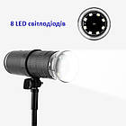 Електронний Wi-Fi мікроскоп 1000X трихоскоп для телефона/планшета на підставці, фото 8