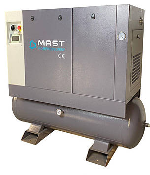 Гвинтовий компресор Mast LZN-10 COMBO inverter (осушувач + ресивер 300 л)