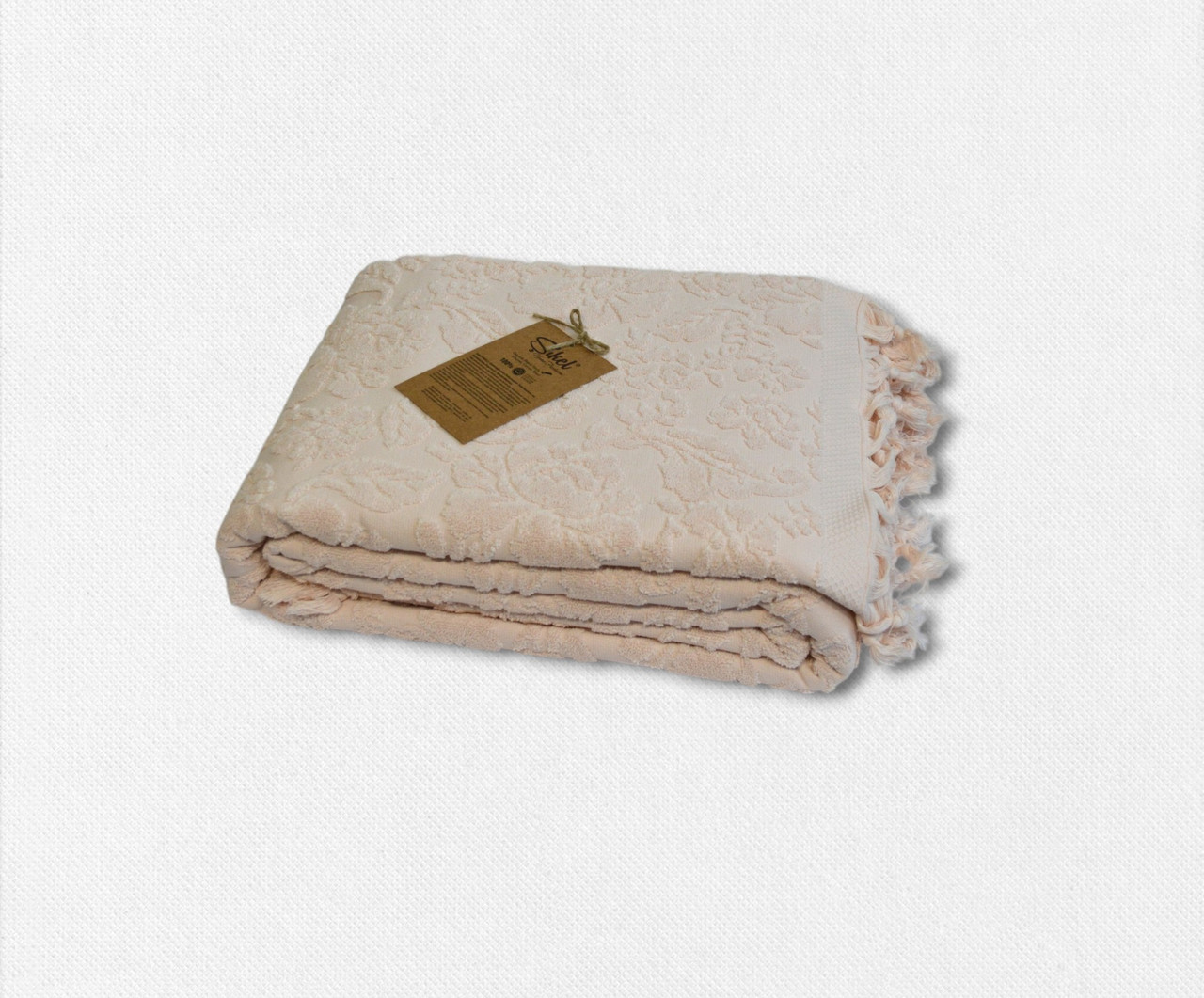 Махрове покривало Sikel 200 х 220 см Lilyum Somon, фото 1