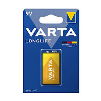 Батарейки VARTA LONGLIFE 6LR61 BLI 1 ALKALINEther 4122101411