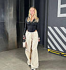 Ідеальне базове боді тепле з потайною блискавкою чорного кольору