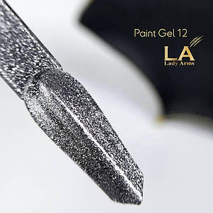PG012 гель-фарба Platinum 5 гр з ЛШ Lady Arms