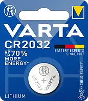Батарейки VARTA CR 2032 BLI 1 LITHIUM\ 6032101401