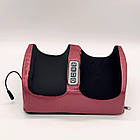 Масажер для ніг з підігрівом, 3 режими, від мережі, Foot Massager / Вібраційний електромасажер для ніг, фото 9