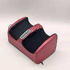 Масажер для ніг з підігрівом, 3 режими, від мережі, Foot Massager / Вібраційний електромасажер для ніг, фото 3