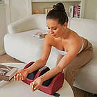 Масажер для ніг з підігрівом, 3 режими, від мережі, Foot Massager / Вібраційний електромасажер для ніг, фото 2