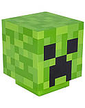 Світильник-нічник Minecraft Charged Creeper Light зі звуком крипера Зелений, фото 7