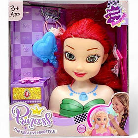 Манекен для зачісок "Принцеси. Русалонька" (15 см) [tsi252441-TSI]