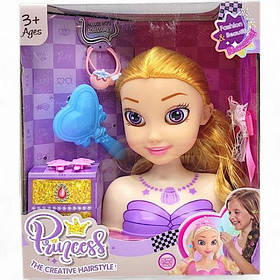 Манекен для зачісок "Принцеси. Рапунцель" (15 см) [tsi252442-TSI]