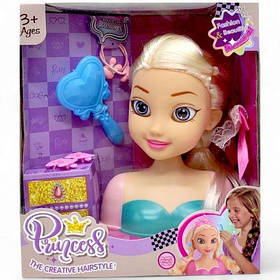 Манекен для зачісок "Принцеси. Ельза" (15 см) [tsi252443-TSI]