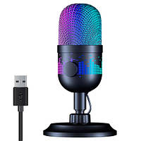 Мікрофон конденсаторний AK-1 з RGB-підсвіткою (006903)