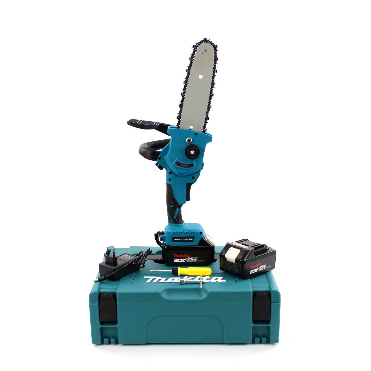 Акумуляторна міні-пила Makita DUC200Z (36V, 5Аh). АКБ гілкоріз Макіта