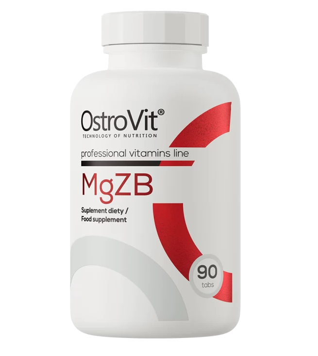 Магній цинк і вітамін В6 OstroVit MgZB 90 таблеток, фото 1