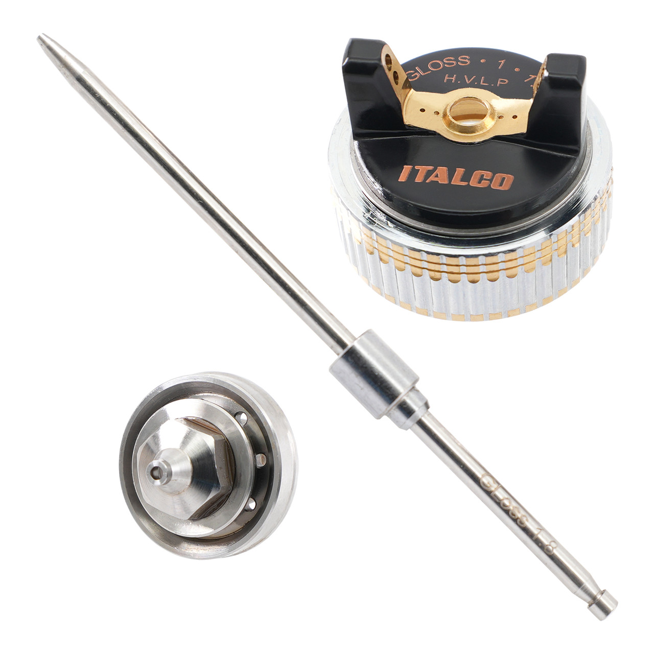 Форсунка для фарбопультів Gloss, діаметр форсунки — 1,3 мм ITALCO NS-Gloss — 1.3, фото 1