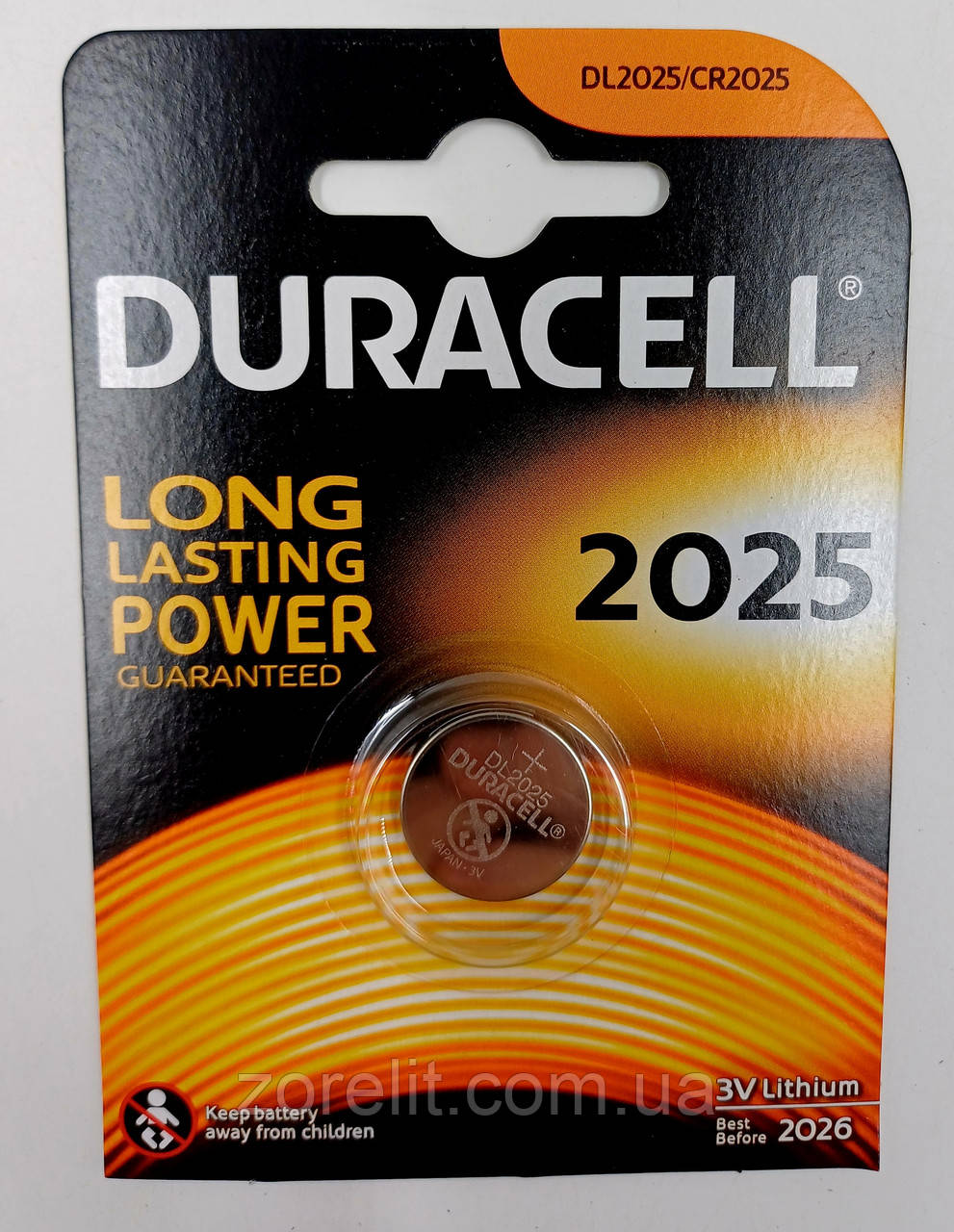 Батарейка Duracell CR2025 (1 шт.)