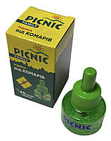 Рідина від комарів PICNIC Family 45 ночей із рослинними екстрактами