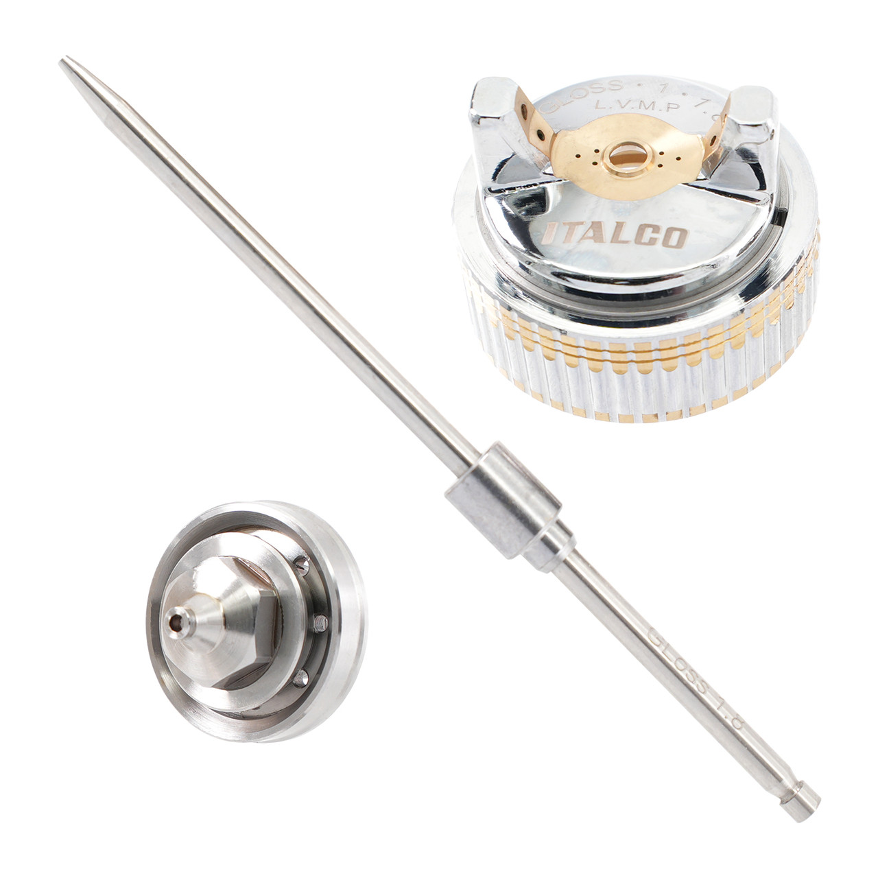 Форсунка для краскопультов Gloss LVMP, диаметр форсунки-1,8мм ITALCO NS-Gloss-1.8LM