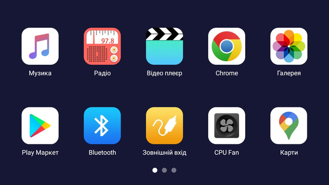Демонстрація основного інтерфейсу системи
