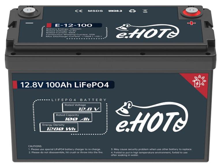 Акумулятор для ДБЖ Enot NP100-12 (ENOT NP100-12 battery 12V100ah LiFePO4 Battery), фото 1