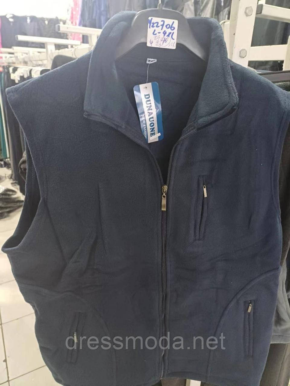 Чоловічі флісові безрукавкиL-4XL