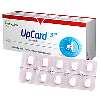 Таблетки для собак UpCard 3 мг діуретик за застійної серцевої недостатності No10 Vetoquinol