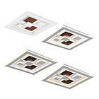 Світильник LED smart OXFORD+пульт 110W 3000-6000K IP20 коричневий квадрат ( 220435 ), фото 2