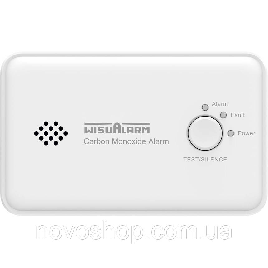 Детектор чадного газу WISUALARM C03 датчик чадного газу CO