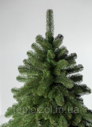 Штучна ялинка Ковалевська зелена 2,1 м + підставка, фото 1