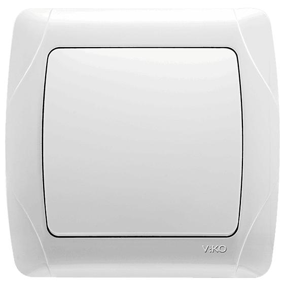 Вимикач Білий Viko Carmen, 90561001