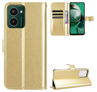 Чохол книжка Book case для HMD Pulse Pro / золотистий