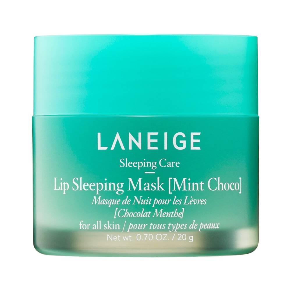 Бальзам-Маска Для Губ З Екстратом М"яти та Шоколаду Laneige Lip Sleeping Mask Mint Choco 20g, фото 1