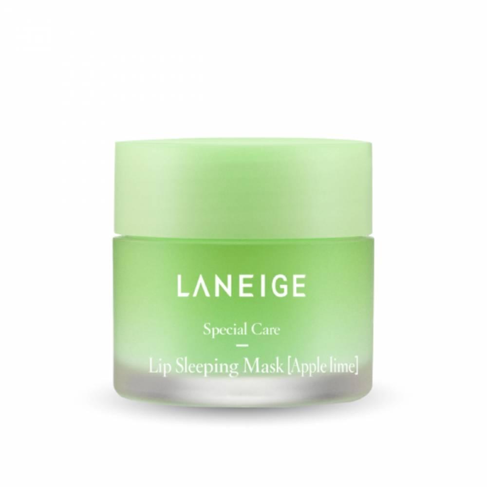 Бальзам-Маска Для Губ Поживна З Екстрактами Яблука І Лайма Laneige Lip Sleeping Mask Apple Lime, фото 1