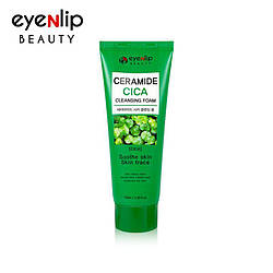 Пінка для вмивання з керамідами та центелою для обличчя Eyenlip Ceramide Cica Cleansing Foam 100ml