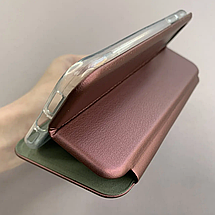 Чохол-книга для Apple iPhone 11 книжка з принтом з написом Україна на айфон 11 бордова q04j, фото 5