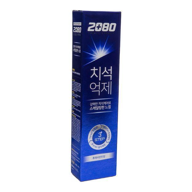 Зубна паста потрійний ефект зі смаком свіжої м'яти 2080 Triple Effect Fresh Mint Toothpastes 120g, фото 1