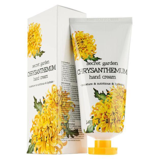 Крем для рук із екстрактом хризантеми Jigott Secret Garden Chrysanthemum Hand Cream 100ml, фото 1