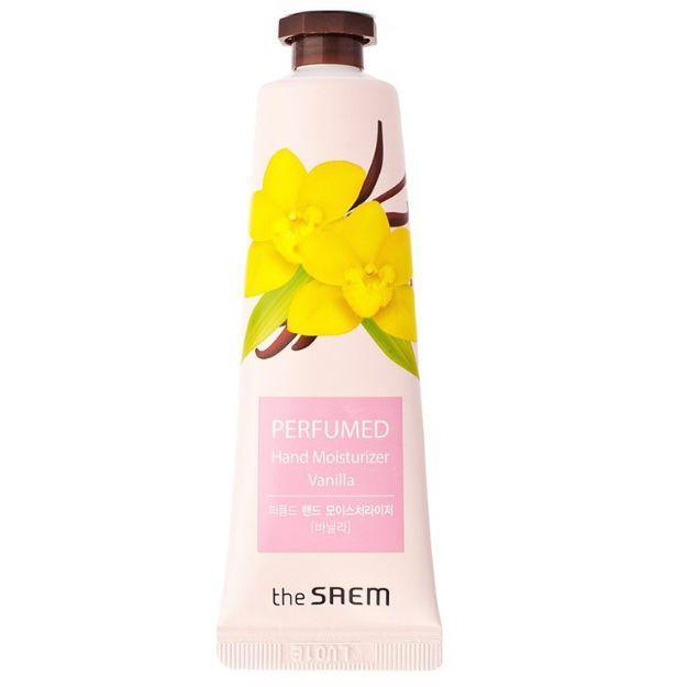 Крем парфумований зволожувальний для рук The Saem Perfumed Hand Moisturizer Vanilla 30ml, фото 1