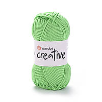 YarnArt CREATIVE (Креатив) № 226 світло-зелений (Пряжа бавовна, нитки для в'язання)