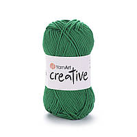 YarnArt CREATIVE (Креатив) № 227 зелений (Пряжа бавовна, нитки для в'язання)